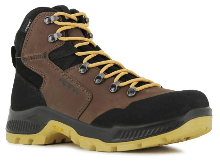 ALPINA HELIOS Brown/Yellow