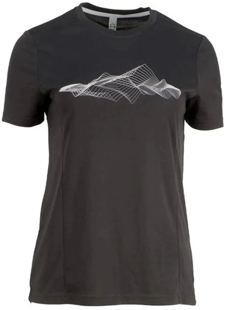 Dámske funkčné tričko GTS Mountain Graphic Carbon