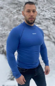 Pánske termo tričko TERMOVEL PCE blue