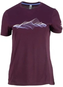 Dámske funkčné tričko GTS Mountain Graphic Plum