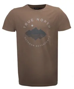 Pánske tričko True North Brown 