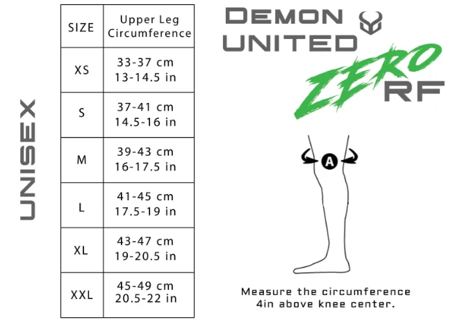 Chránič kolien DEMON ZERO RF D30
