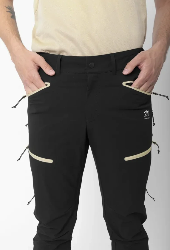 Pánske turistické nohavice 2117 Byxan Black