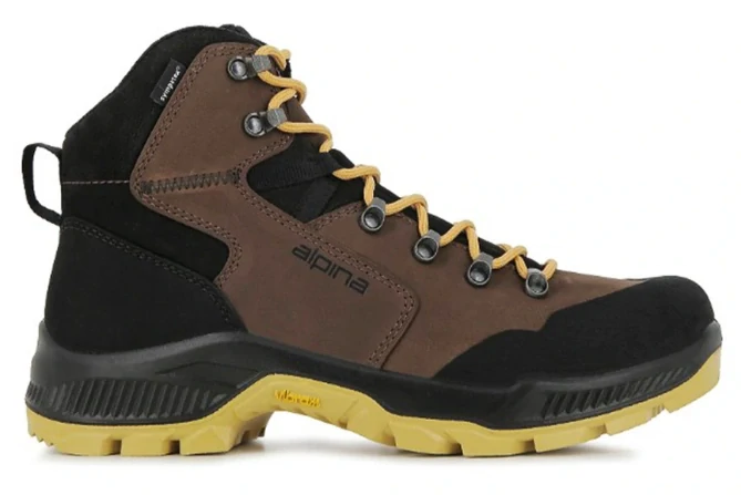 ALPINA HELIOS Brown/Yellow