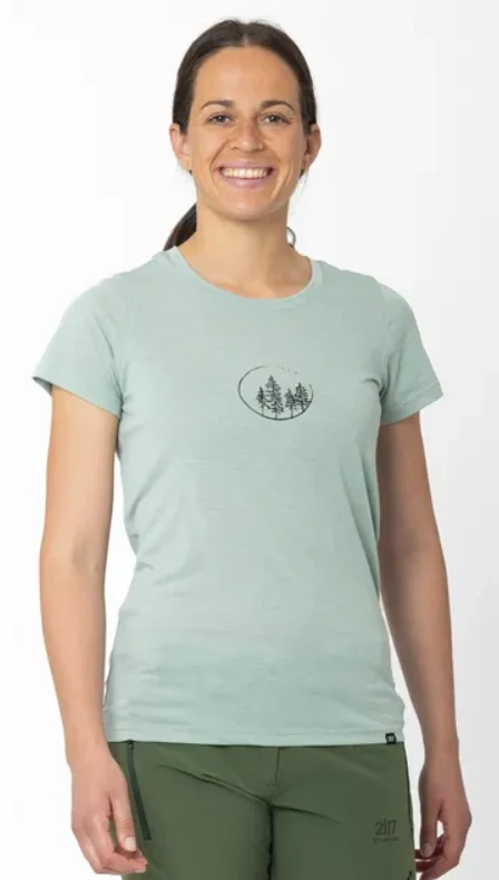 Dámske Merino tričko 2117 TISTA Mint