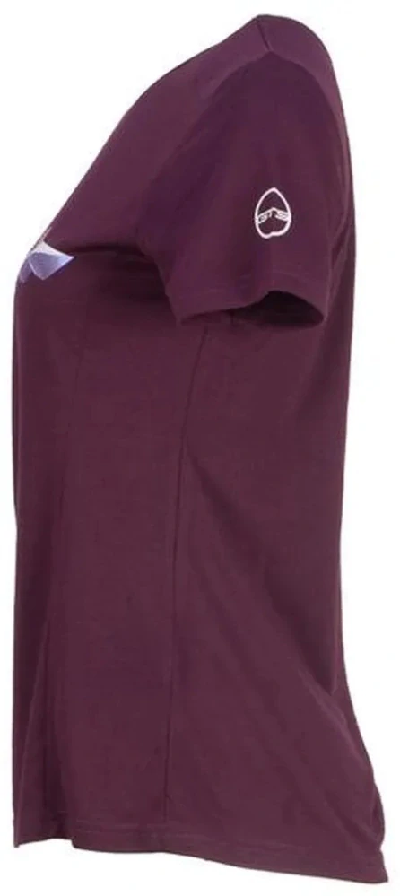 Dámske funkčné tričko GTS Mountain Graphic Plum