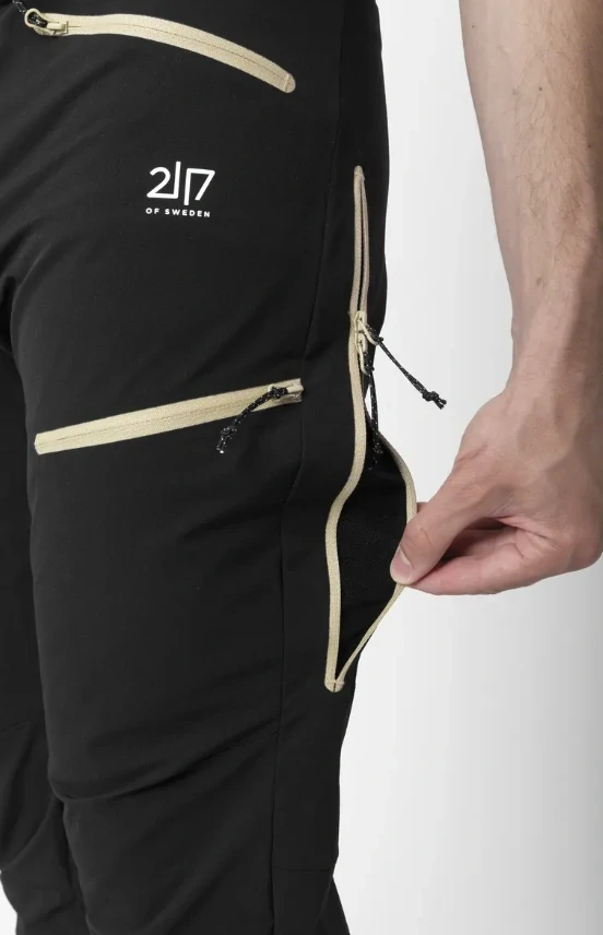 Pánske turistické nohavice 2117 Byxan Black
